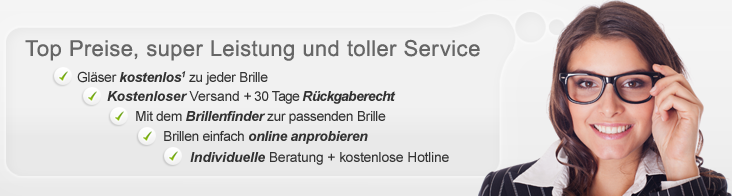 Ihre Vorteile bei Brillenplatz.de