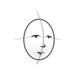 Ovales Gesicht