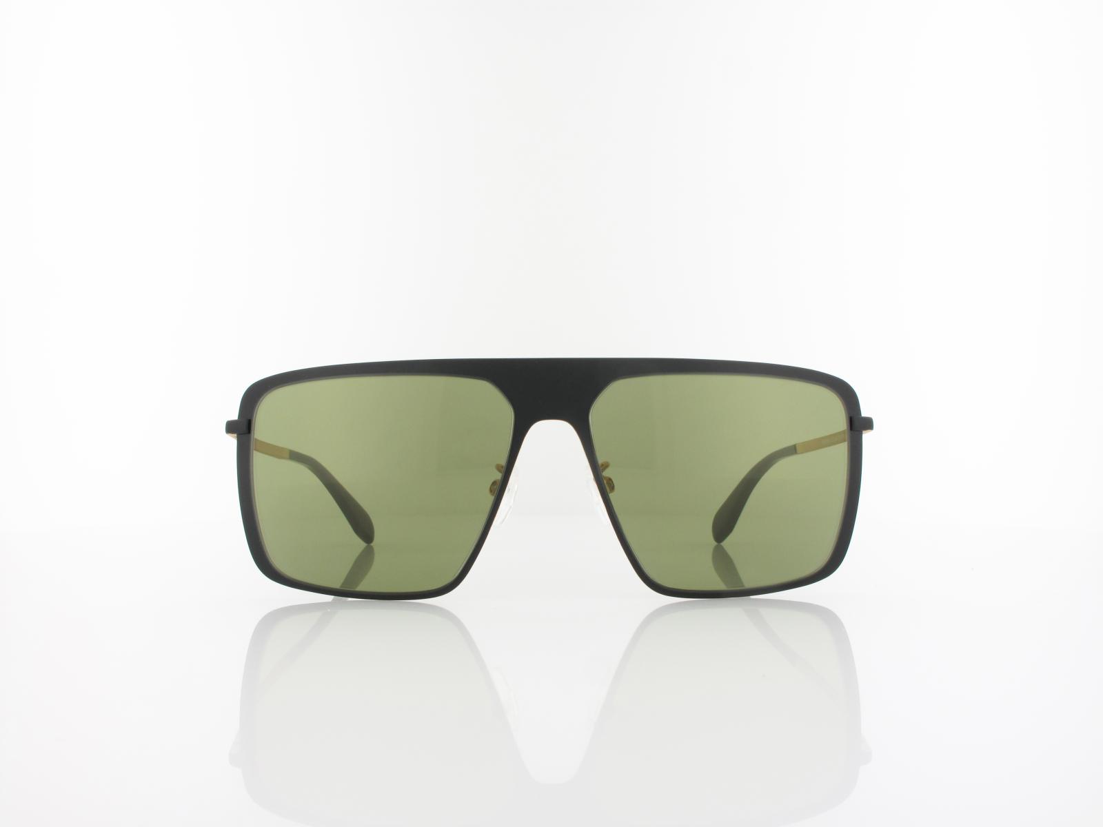 Adidas | OR0036 02Q 60 | matte black / green mirror