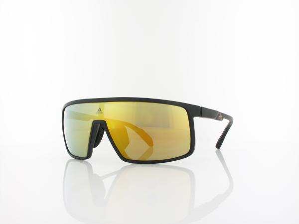 Adidas | SP0057 02G 0 | matte black / brown mirror