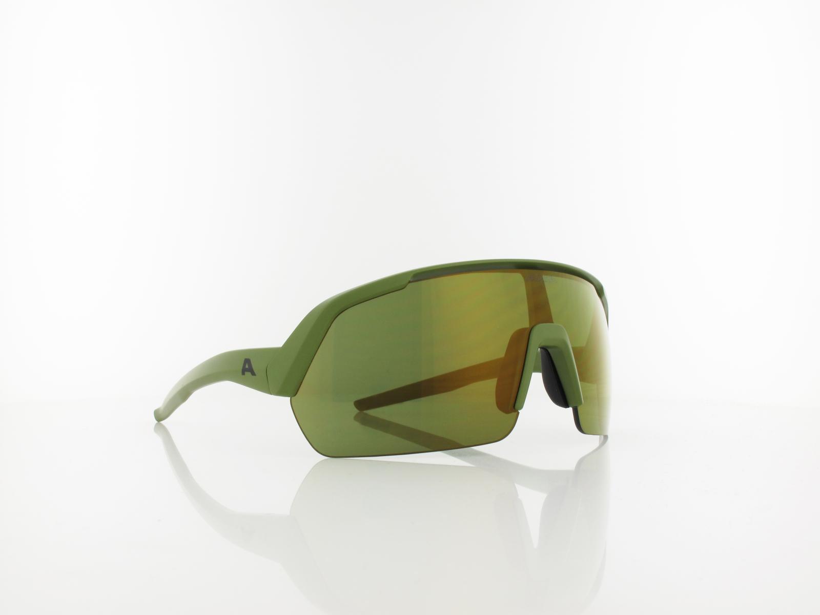 ALPINA | Turbo HR Q-Lite A8713 071 138 | olive matt / bronce mirror