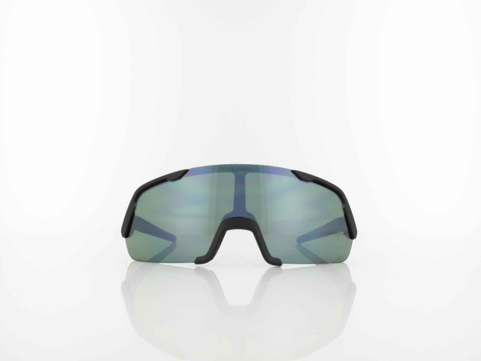 ALPINA | Rocket Youth Q-Lite A8714 031 128 | black matt / silver mirror