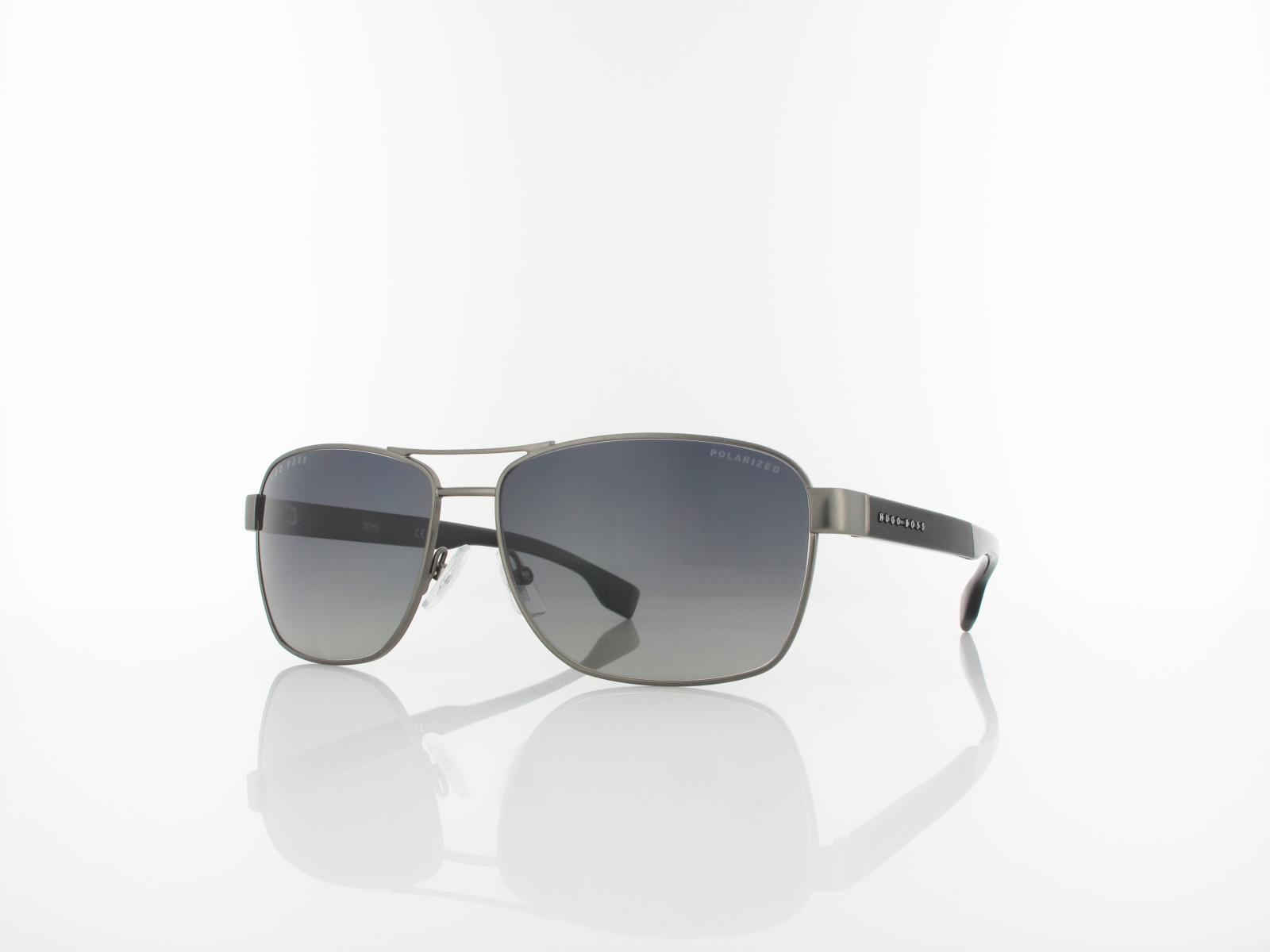 Boss | BOSS 1240/S  R80/WJ 60 | matte dark ruthenium / grey gradient polarized