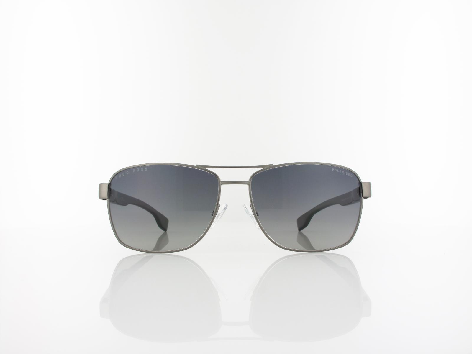 Boss | BOSS 1240/S  R80/WJ 60 | matte dark ruthenium / grey gradient polarized