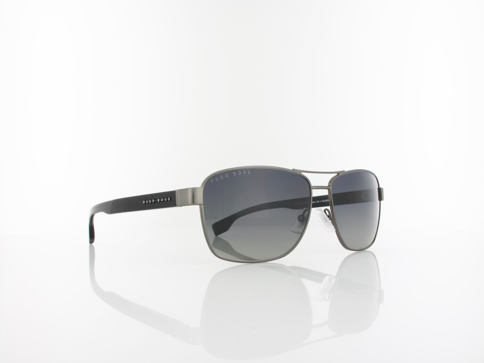 Boss | BOSS 1240/S  R80/WJ 60 | matte dark ruthenium / grey gradient polarized