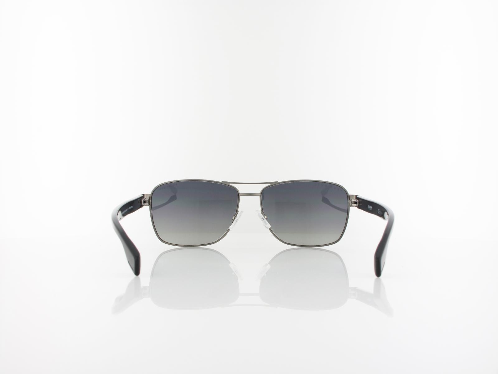 Boss | BOSS 1240/S  R80/WJ 60 | matte dark ruthenium / grey gradient polarized