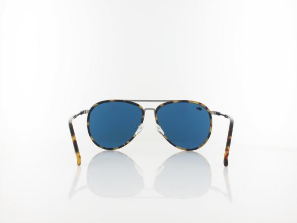 Lacoste | L215S 214 60 | matte havana dark ruthenium / blue