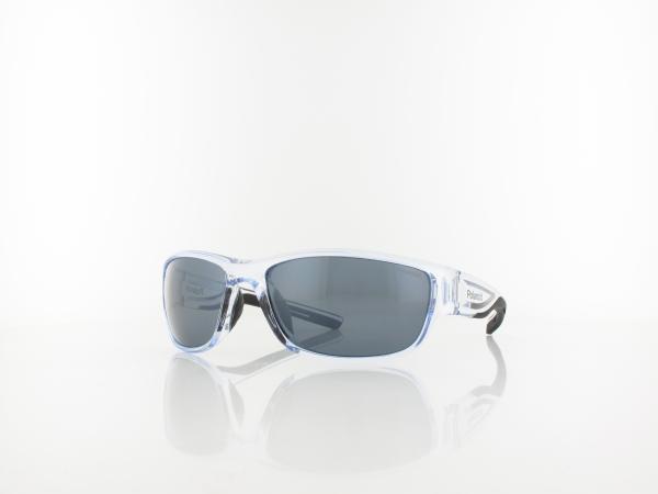 Polaroid | PLD 7028/S MNG/EX 60 | crystal black / grey silver mirror polarized