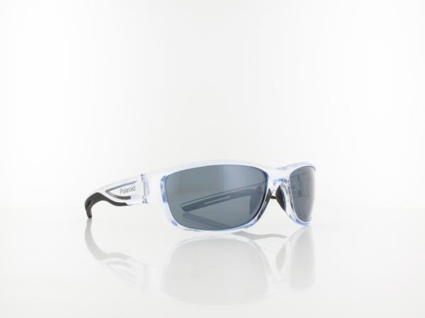 Polaroid | PLD 7028/S MNG/EX 60 | crystal black / grey silver mirror polarized