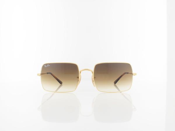 Ray Ban | Rectangle RB1969 914751 54 | gold / light brown gradient