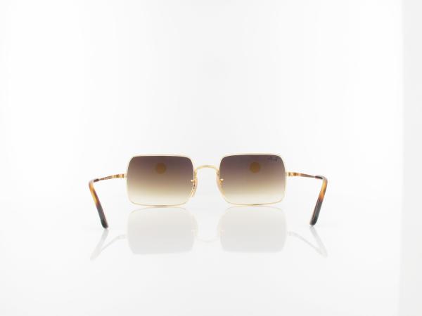 Ray Ban | Rectangle RB1969 914751 54 | gold / light brown gradient
