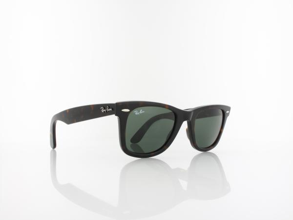 Ray Ban | Original Wayfarer RB2140 902 50 | tortoise / crystal green