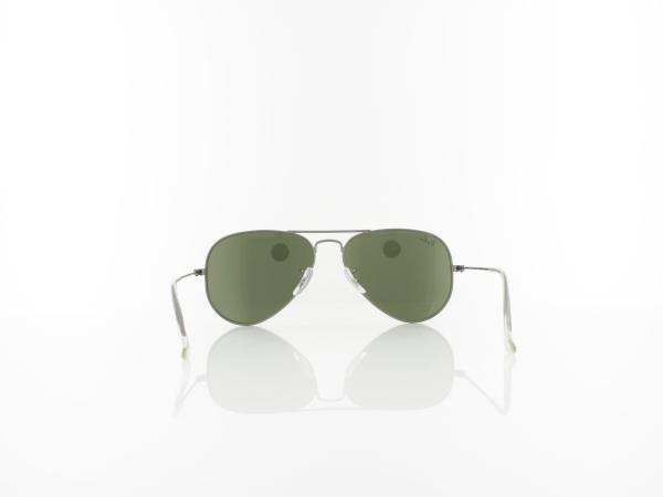 Ray Ban | Aviator Large Metal RB3025 029/30 55 | matte gunmetal / green mirror silver