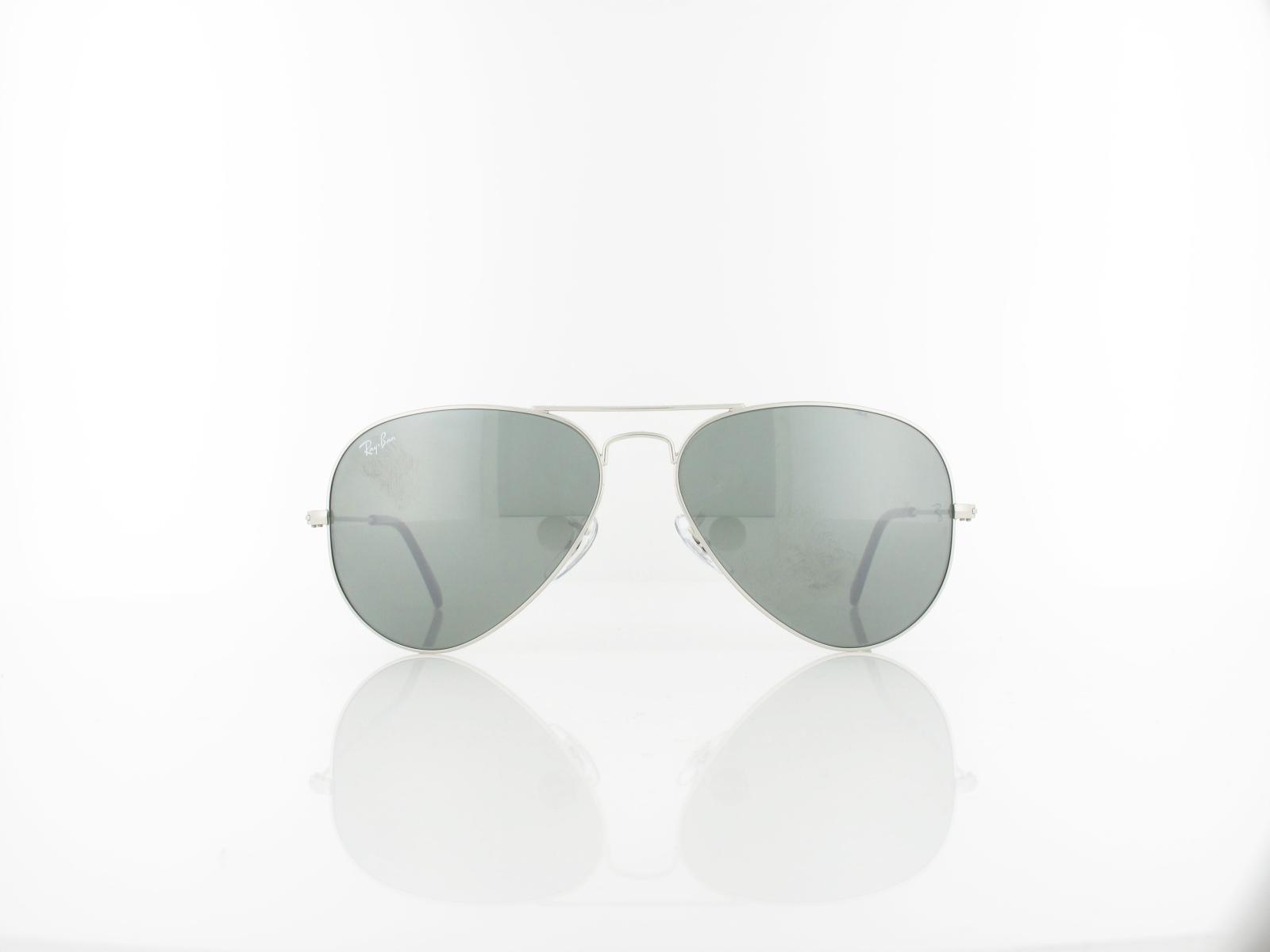 Ray Ban | Aviator Large Metal W3277 58 | silver / crystal grey mirror