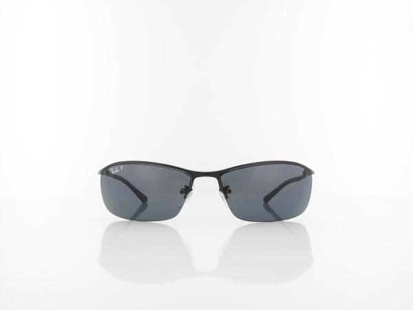 Ray Ban | Top Bar RB3183 002/81 63 | black / polar grey