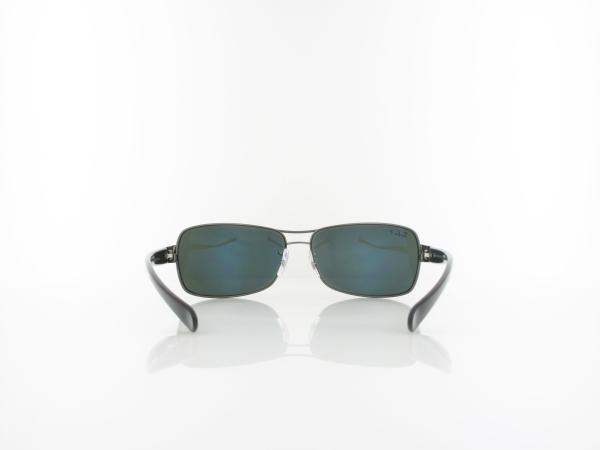 Ray Ban | RB3379 004/58 64 | gunmetal / green polarized