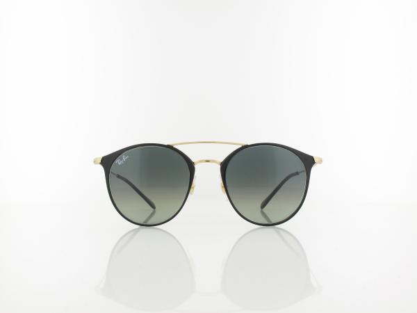 Ray Ban | RB3546 187/71 49 | gold top black / grey gradient