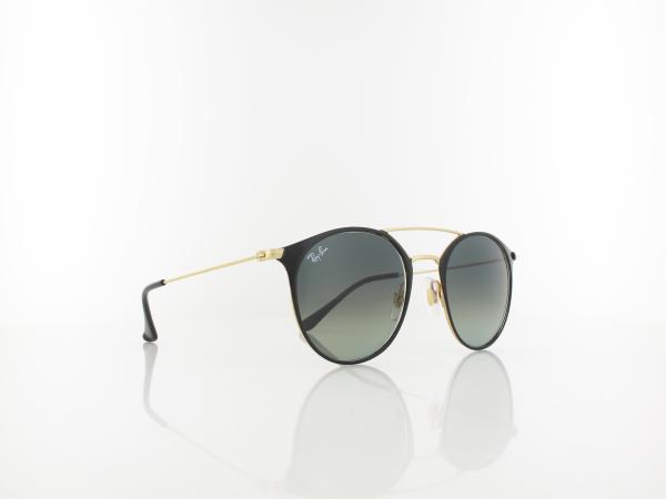 Ray Ban | RB3546 187/71 49 | gold top black / grey gradient