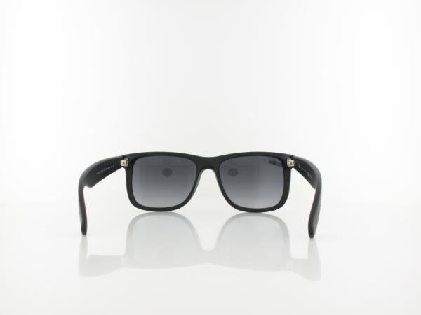 Ray Ban | Justin RB4165 622/T3 54 | black rubber / polar grey gradient