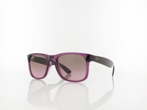Ray Ban | Justin RB4165 659514 51 | transparent violet / pink gradient brown
