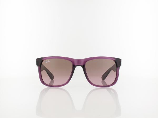 Ray Ban | Justin RB4165 659514 51 | transparent violet / pink gradient brown