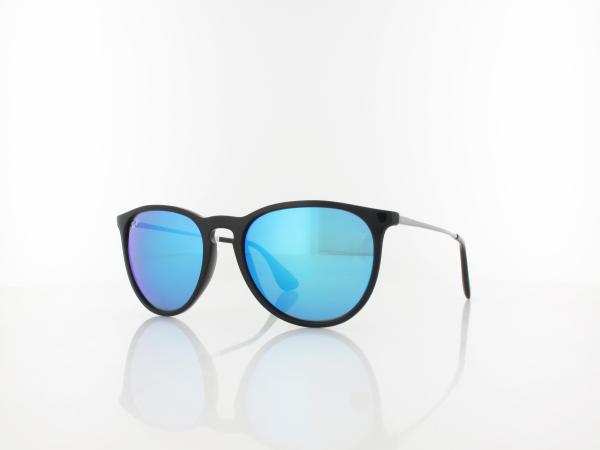 Ray Ban | ERIKA RB4171 601/55 54 | black / light green mirror blue