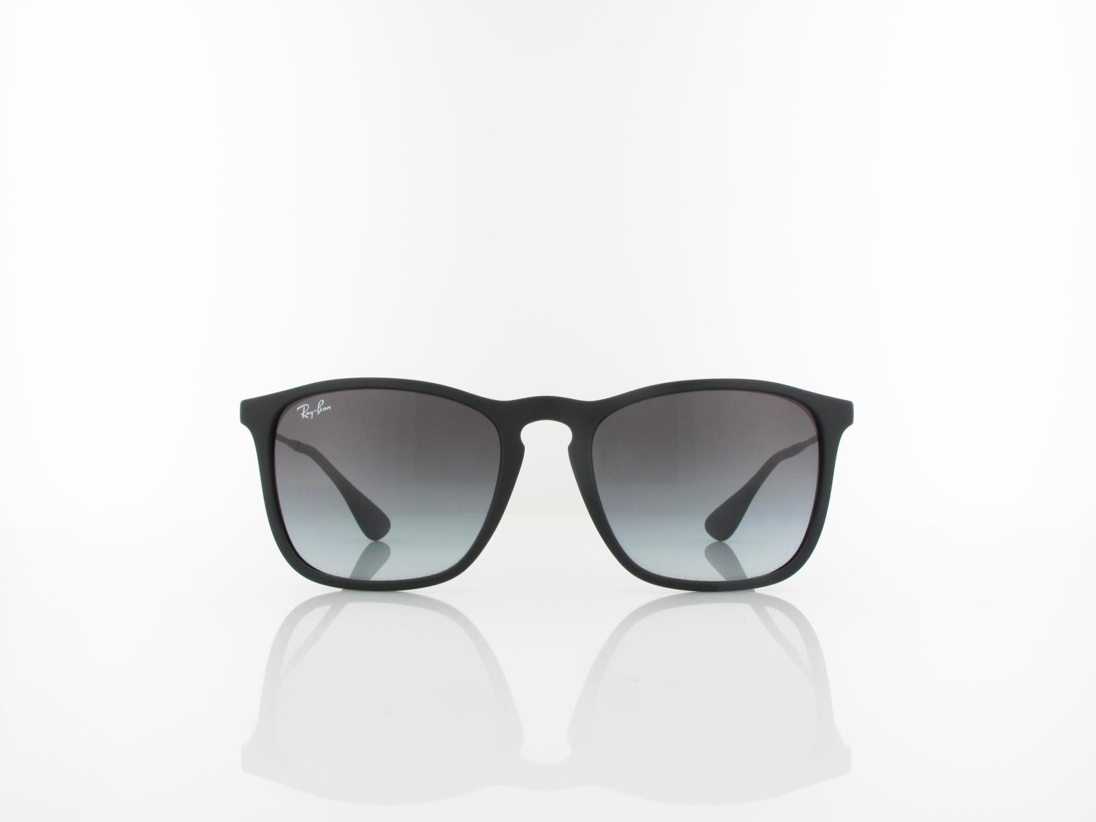 Ray Ban | Chris RB4187 622/8G 54 | rubber black / grey gradient