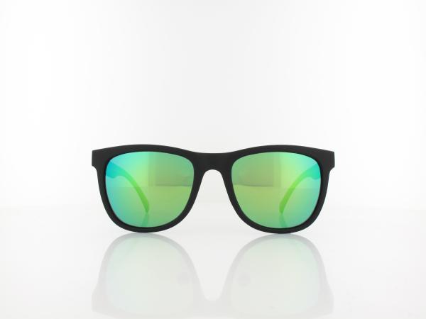 Red Bull SPECT | LAKE 004P 54 | black / smoke with green mirror pol