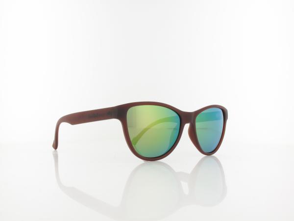Red Bull SPECT | SHINE 006P 53 | dark red / smoke with purple mirror pol