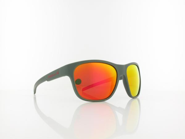 Red Bull SPECT | SONIC 006P 59 | olive green / brown with red mirror pol