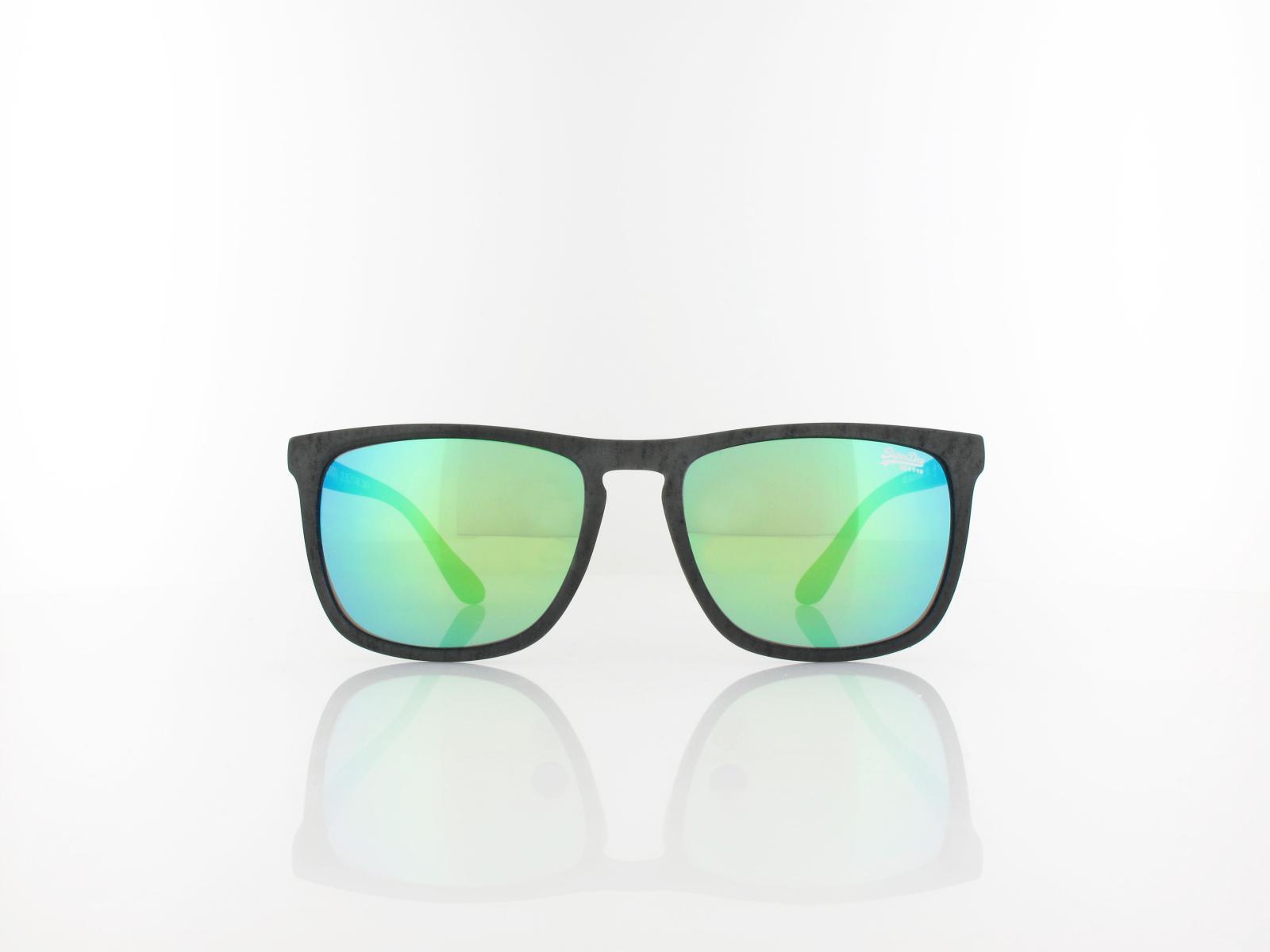 Superdry | Shockwave 182 55 | matte grey marl / green revo
