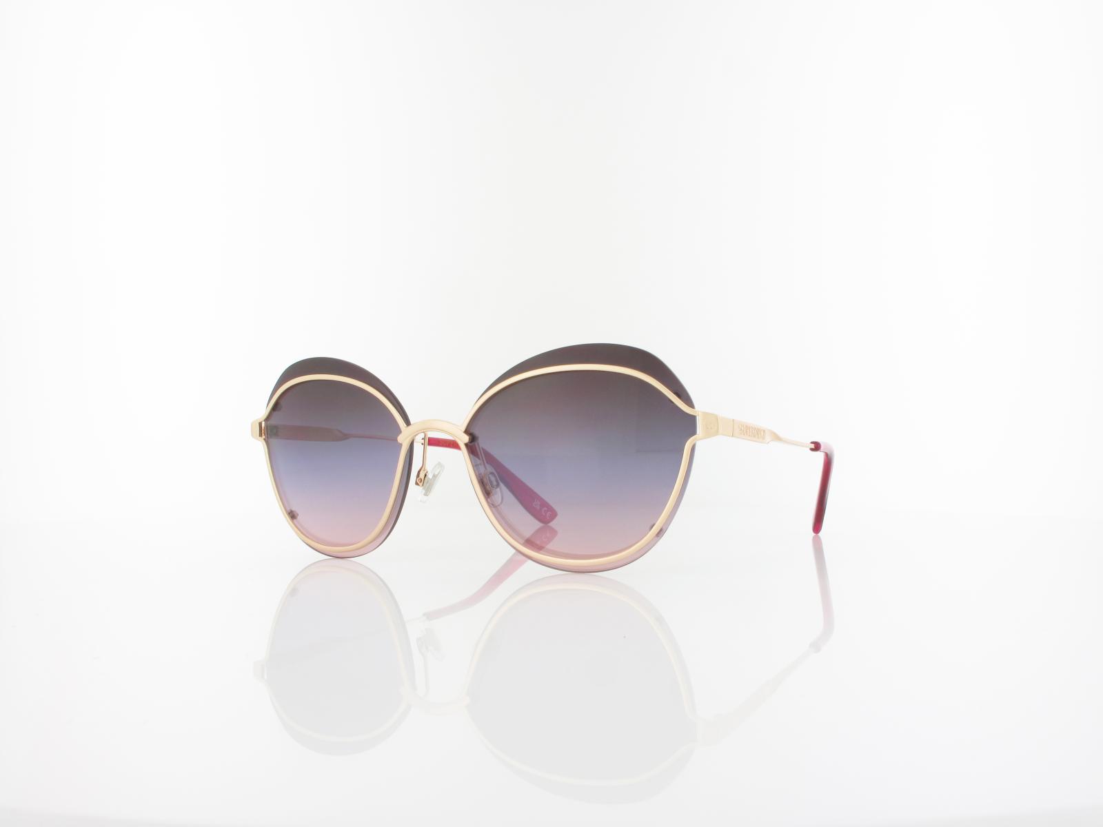 Superdry | Studiosadie 201 58 | shiny gold / purple fade mirror