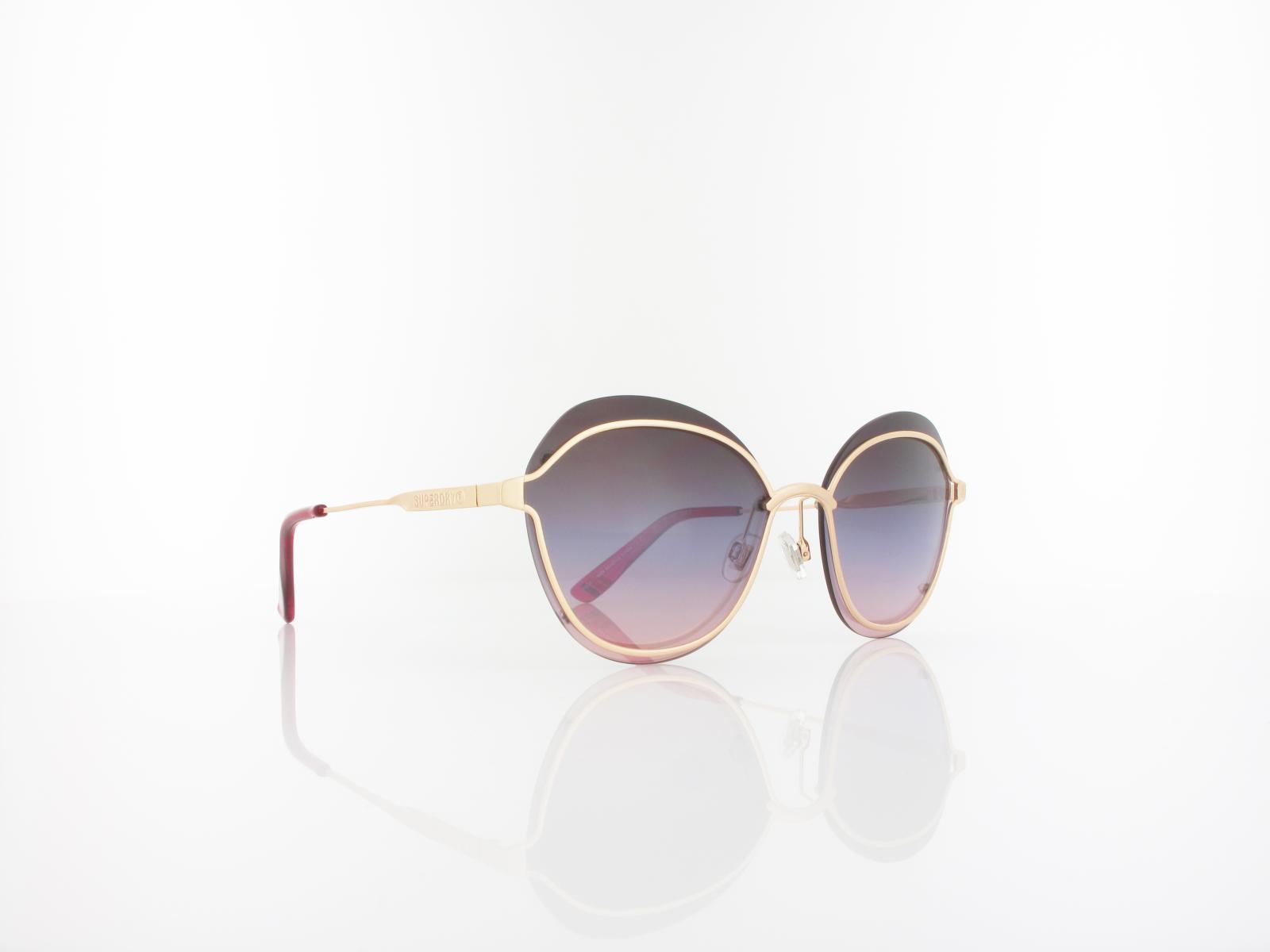 Superdry | Studiosadie 201 58 | shiny gold / purple fade mirror