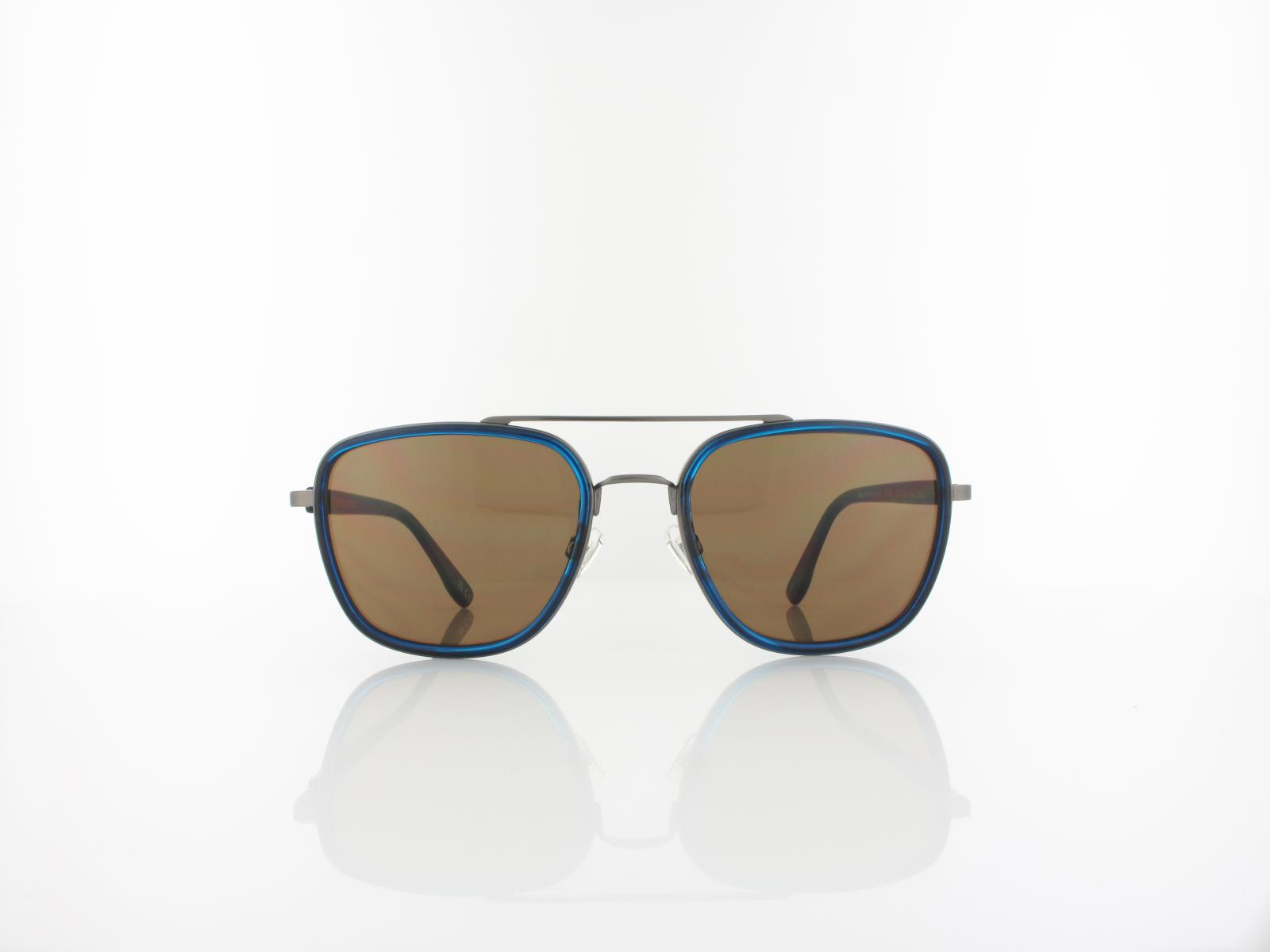 Superdry | Studios nyc 106 56 | navy / solid brown with silver mirror