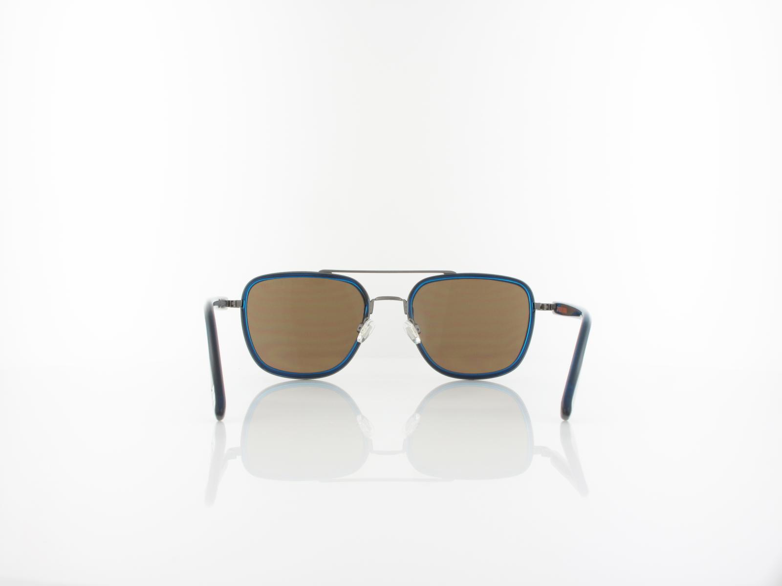 Superdry | Studios nyc 106 56 | navy / solid brown with silver mirror