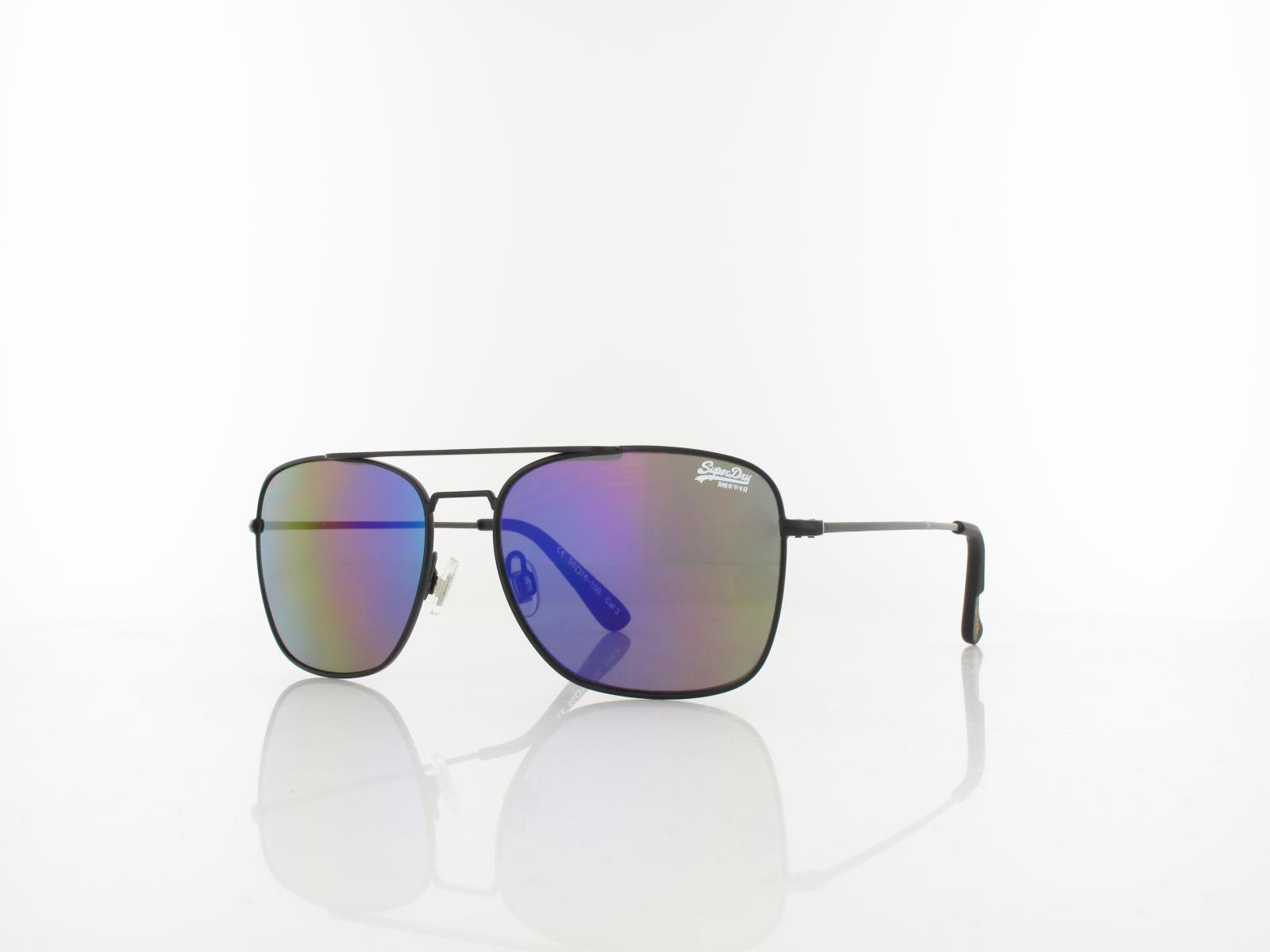 Superdry | Trident 004 56 | matt black / rainbow mirror