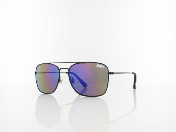 Superdry | Trident 004 56 | matt black / rainbow mirror