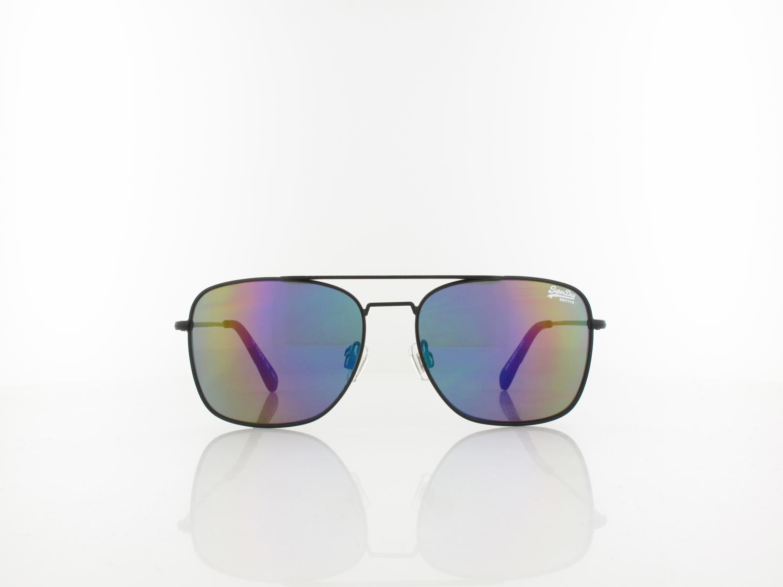 Superdry | Trident 004 56 | matt black / rainbow mirror