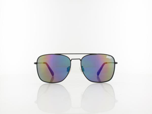 Superdry | Trident 004 56 | matt black / rainbow mirror