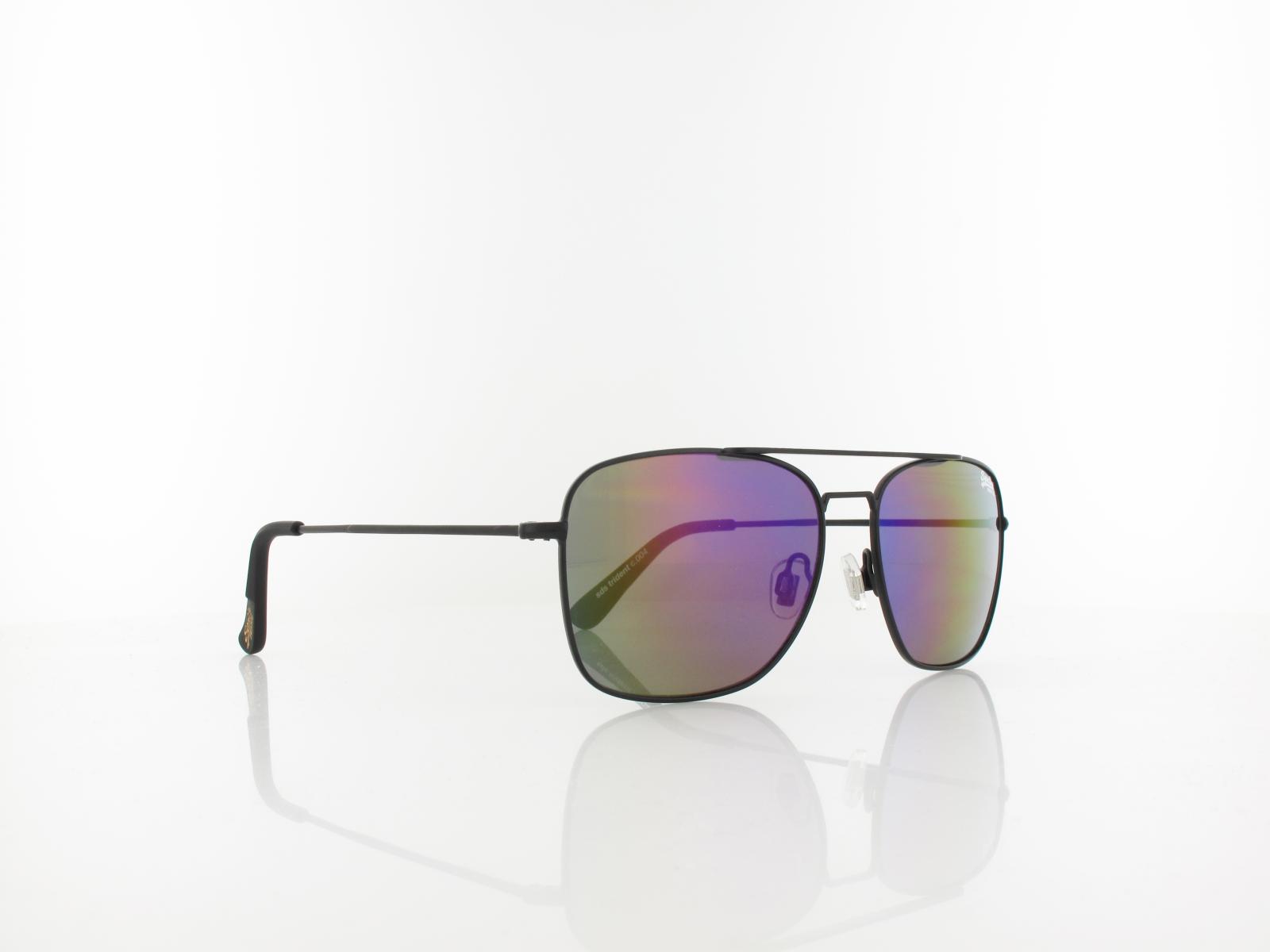 Superdry | Trident 004 56 | matt black / rainbow mirror