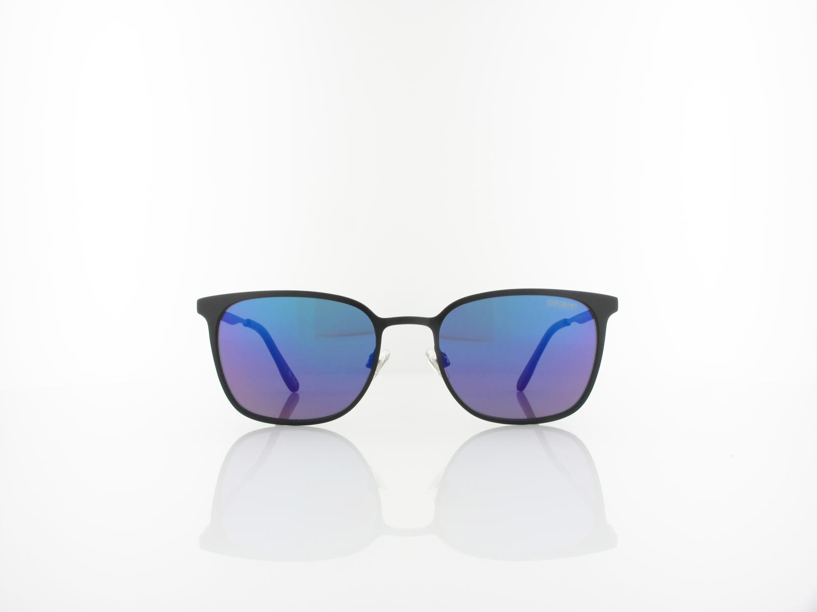 Superdry | Vintage duo 027 53 | matte black / oil slick mirror