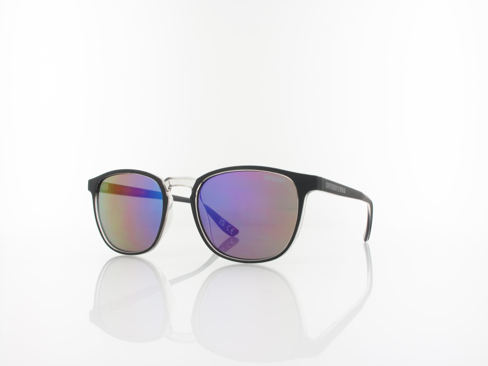 Superdry | Vintage neon 127 53 | black grey / oil slick mirror