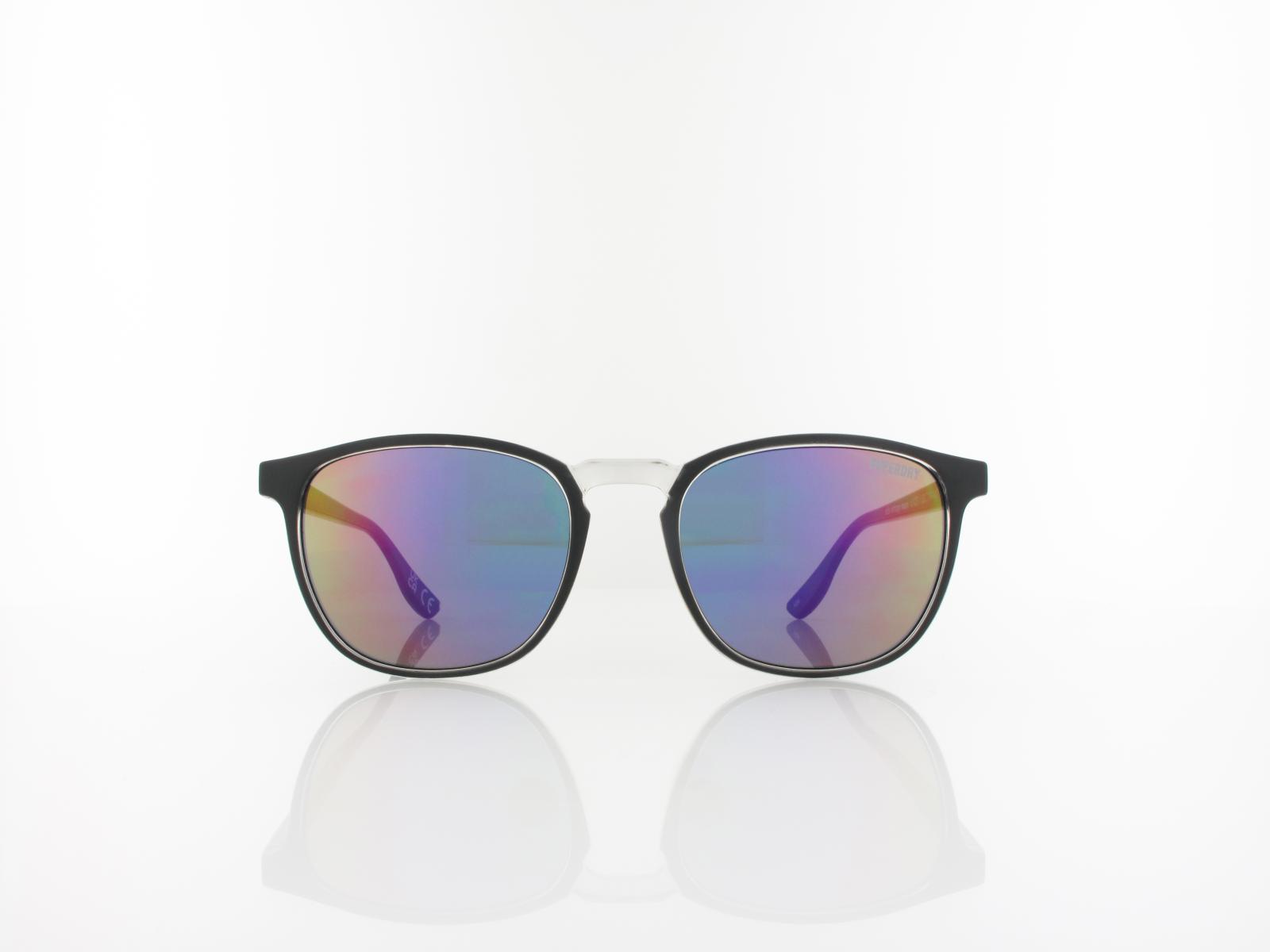 Superdry | Vintage neon 127 53 | black grey / oil slick mirror
