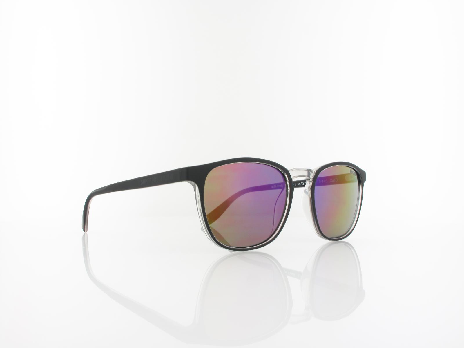 Superdry | Vintage neon 127 53 | black grey / oil slick mirror