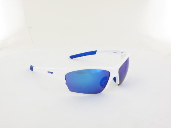 UVEX | Sunsation S530606 8416 63 | white blue / mirror blue
