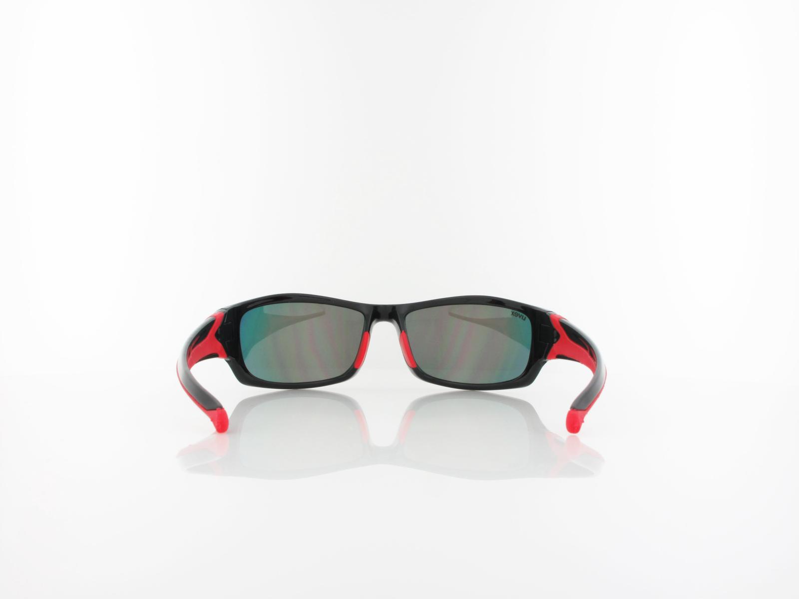 UVEX | Sportstyle 211 S530613 2213 64 | black red / mirror red