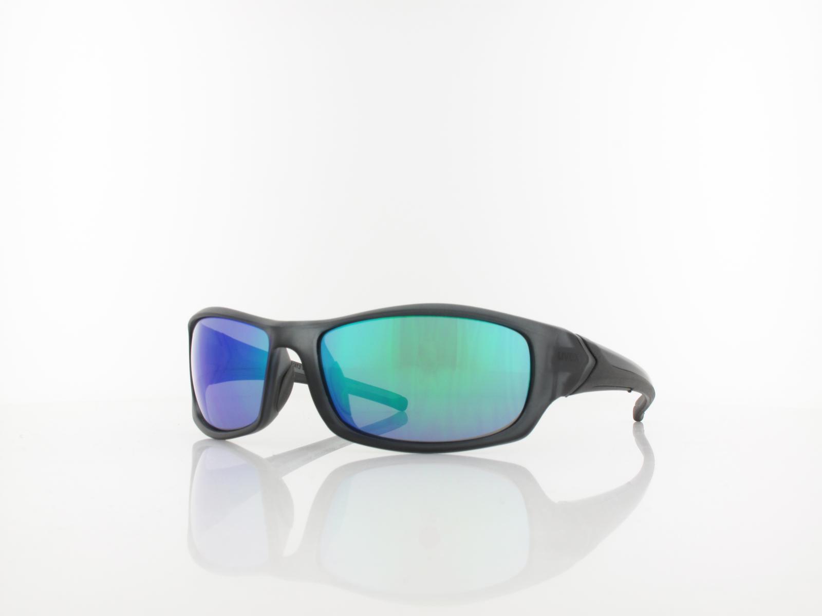 UVEX | sportstyle 211 S530613 5116 64 | smoke mat / mirror green