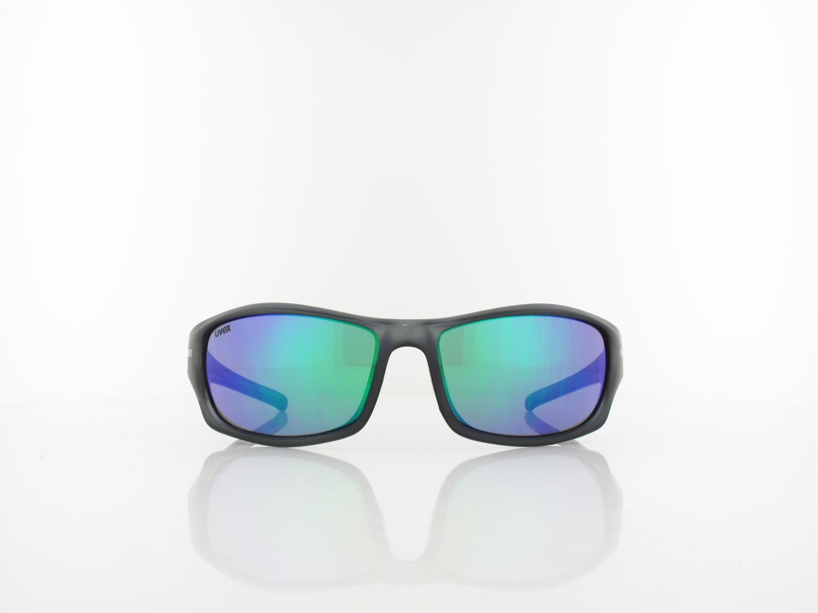 UVEX | sportstyle 211 S530613 5116 64 | smoke mat / mirror green