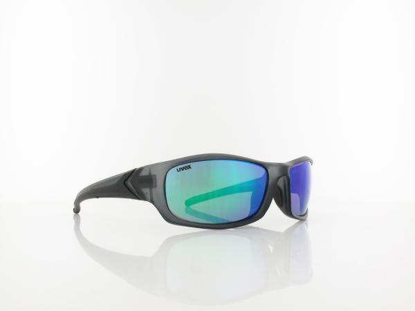 UVEX | sportstyle 211 S530613 5116 64 | smoke mat / mirror green