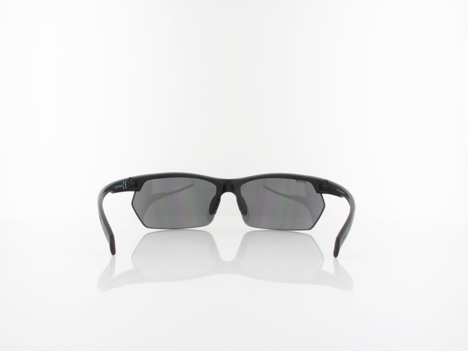UVEX | Sportstyle 114 S530939 2216 73 | black mat / litemirror silver - litemirror orange - clear
